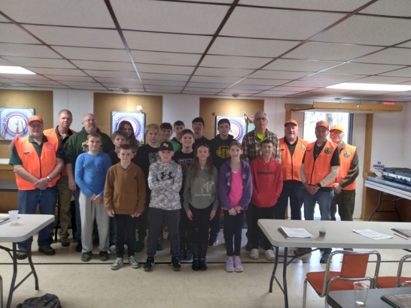 2025 hunters safety course participants 